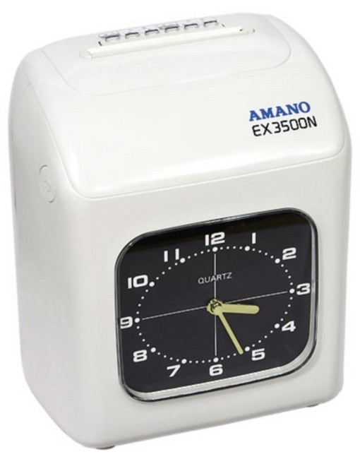 นาฬิกาตอกบัตรพนักงานยี่ห้อ AMANO (1)